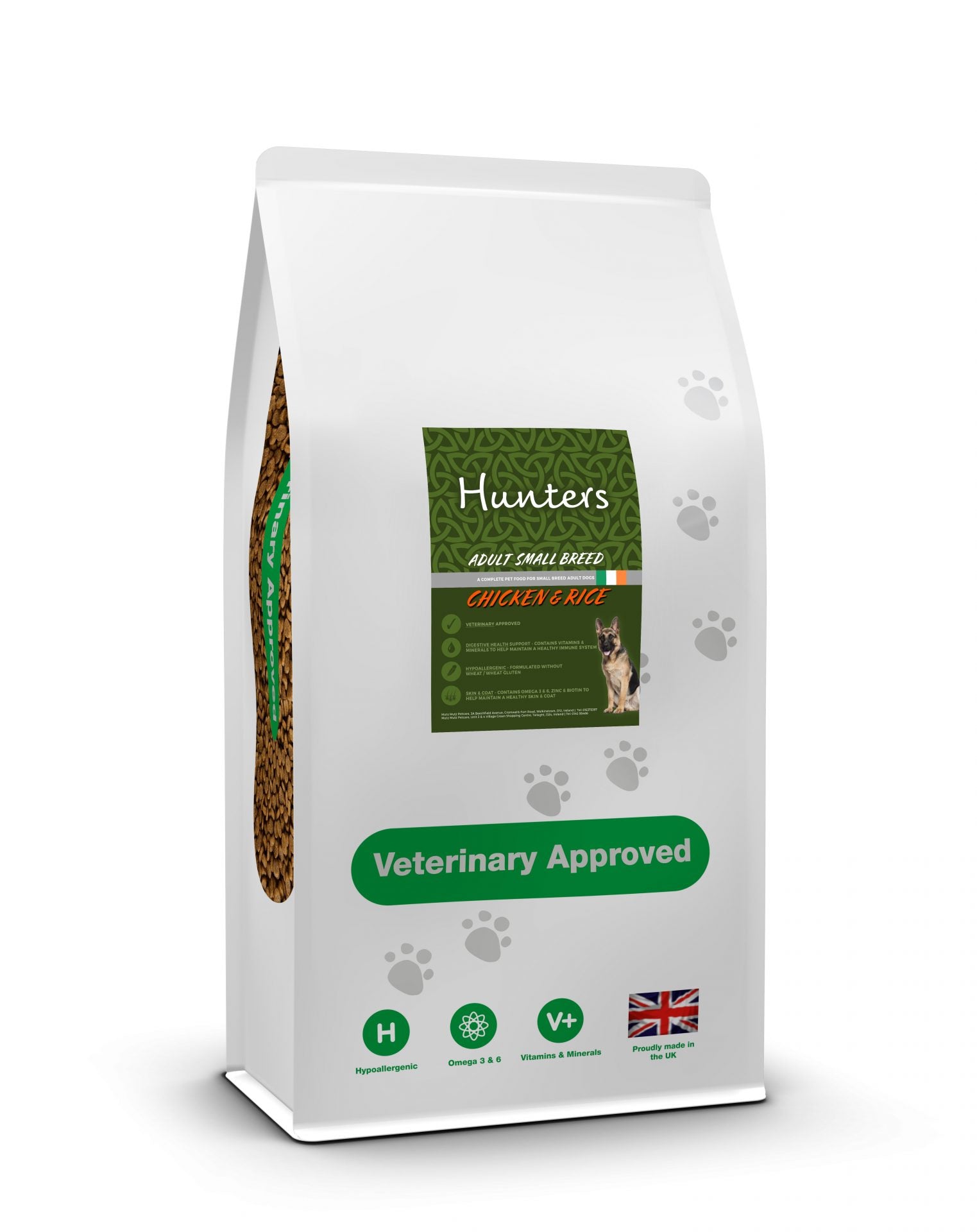 Hunters - Adult Small Breed Chicken & Rice