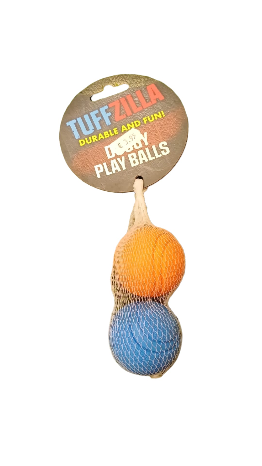 TUFFZILLA Durable & Fun Doggy (2 Balls)