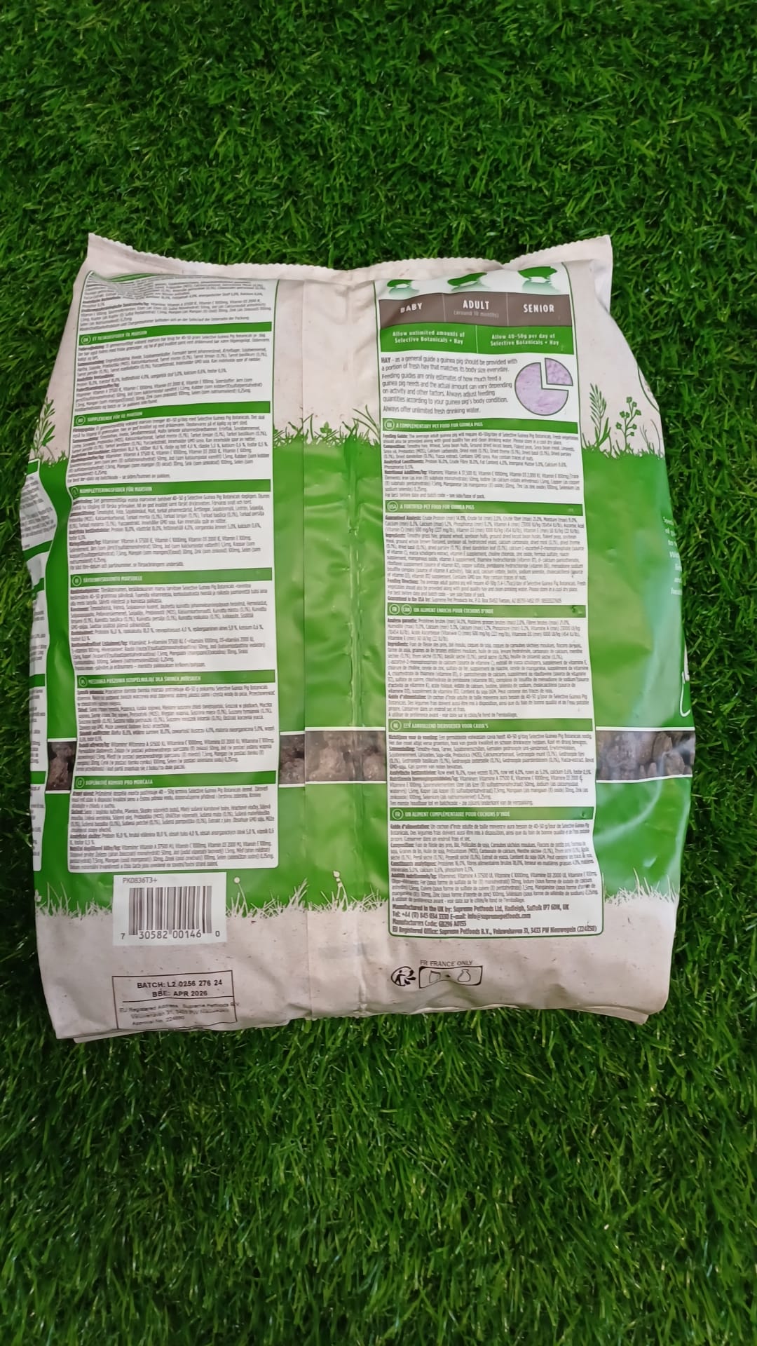 Selective Naturals BOTANICALS Guinea Pig Food