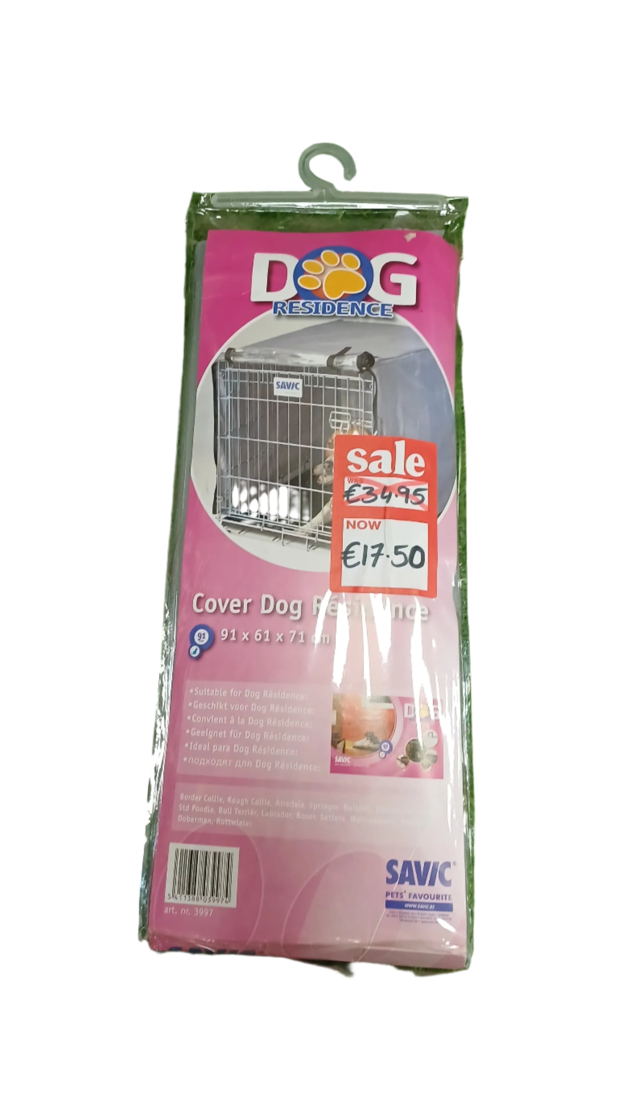 SAVIC Dog Crate Cover 91 x 61 x 71 cm