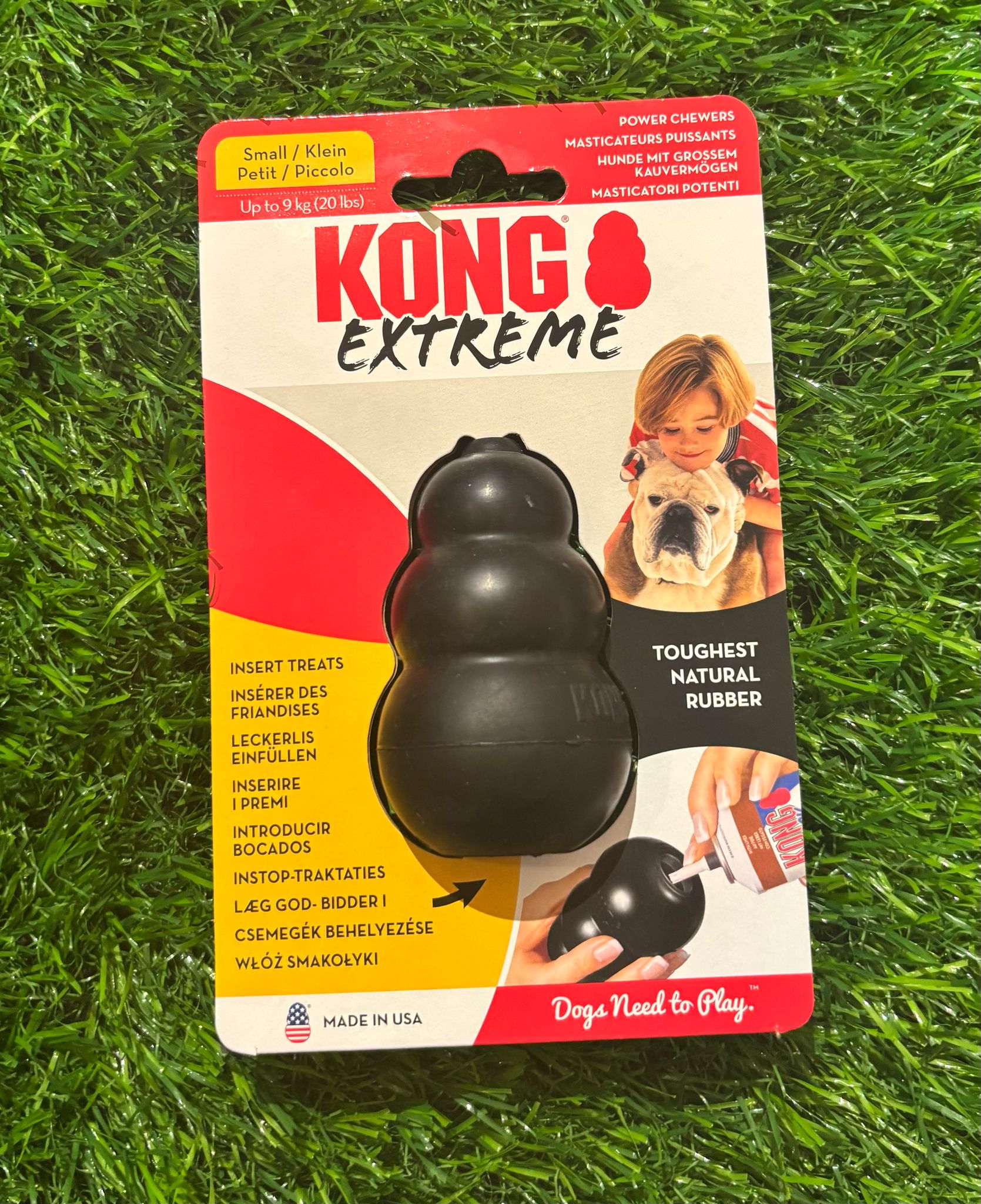 Black Kong Extreme Dog Treat Holder