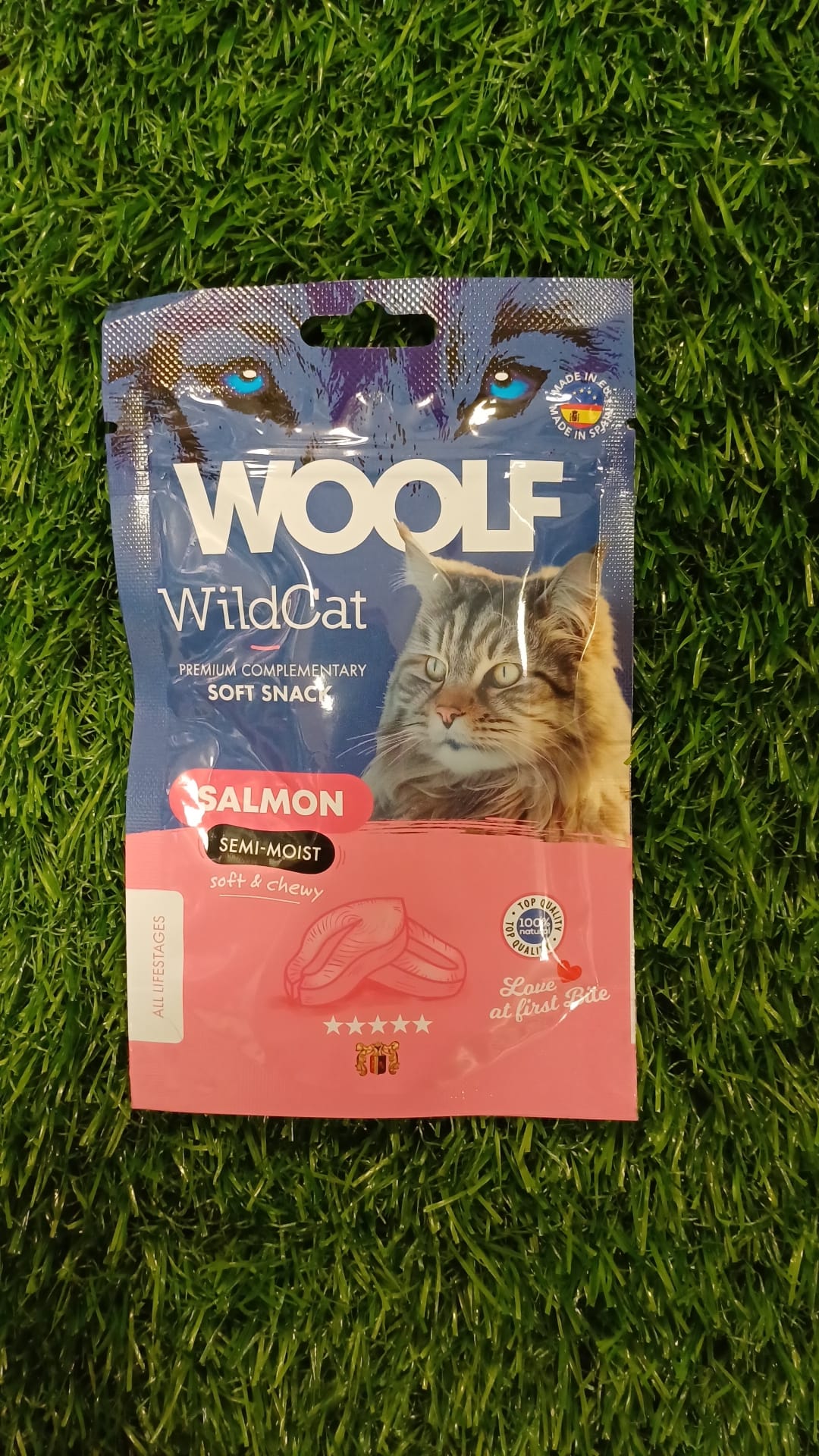 Salmon Wildcat Woolf Cat Treats
