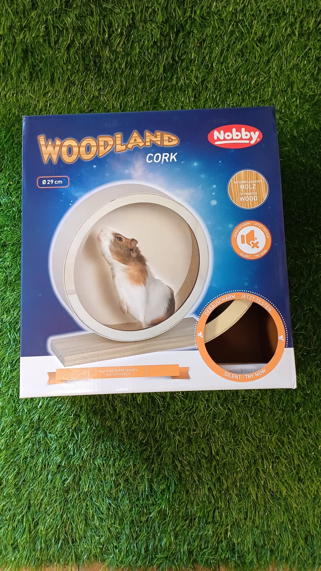 Rodent Running Wooden Wheel